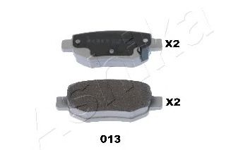 Тормозные колодки ASHIKA 51-00-013