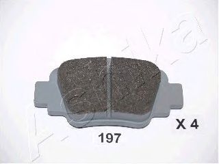 Тормозные колодки ASHIKA 51-01-197