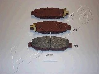 Тормозные колодки ASHIKA 51-02-212