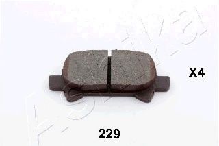 Тормозные колодки ASHIKA 51-02-229