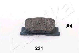 Тормозные колодки ASHIKA 51-02-231