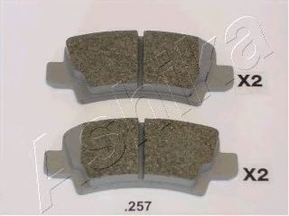 Тормозные колодки ASHIKA 51-02-257