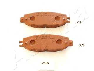 Тормозные колодки ASHIKA 51-02-295