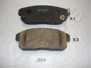 Тормозные колодки ASHIKA 51-03-304