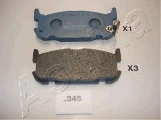 Тормозные колодки ASHIKA 51-03-345
