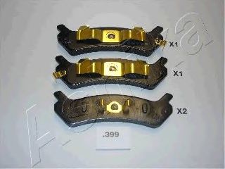 Тормозные колодки ASHIKA 51-03-399
