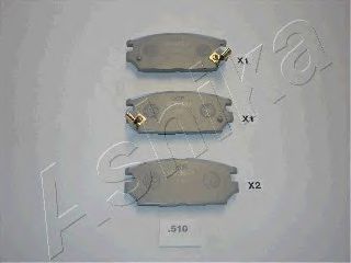 Тормозные колодки ASHIKA 51-05-510