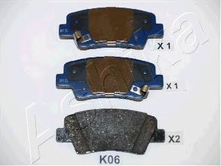 Тормозные колодки ASHIKA 51-0K-K06