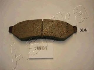 Тормозные колодки ASHIKA 51-0W-W01