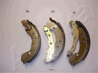 Тормозные колодки барабанные ASHIKA 55-00-013
