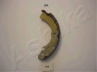Тормозные колодки барабанные ASHIKA 55-01-103
