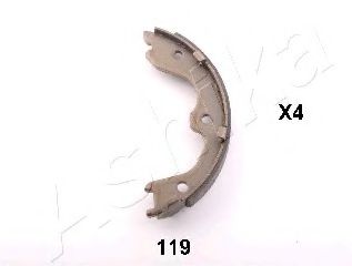 Тормозные колодки барабанные ASHIKA 55-01-119
