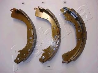 Тормозные колодки барабанные ASHIKA 55-01-140