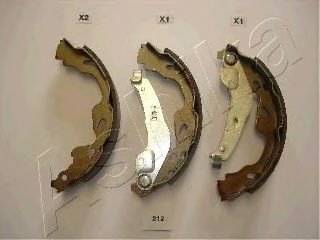 Тормозные колодки барабанные ASHIKA 55-02-212