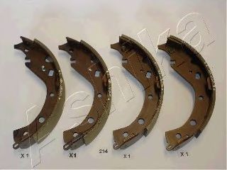 Тормозные колодки барабанные ASHIKA 55-02-214