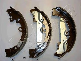 Тормозные колодки барабанные ASHIKA 55-02-217