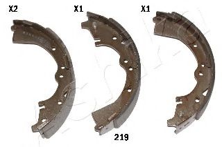 Тормозные колодки барабанные ASHIKA 55-02-219