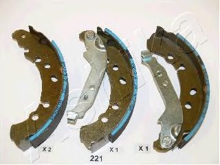 Тормозные колодки барабанные ASHIKA 55-02-221