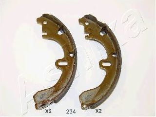 Тормозные колодки барабанные ASHIKA 55-02-234