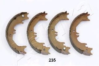 Тормозные колодки барабанные ASHIKA 55-02-235