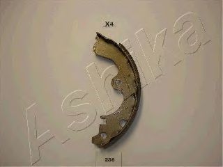 Тормозные колодки барабанные ASHIKA 55-02-236