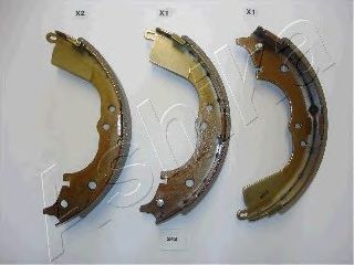 Тормозные колодки барабанные ASHIKA 55-02-242