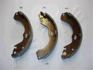 Тормозные колодки барабанные ASHIKA 55-03-309
