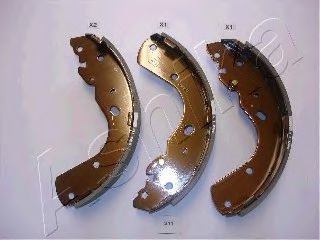 Тормозные колодки барабанные ASHIKA 55-03-311