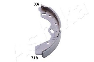Тормозные колодки барабанные ASHIKA 55-03-318