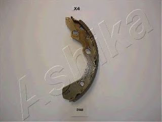 Тормозные колодки барабанные ASHIKA 55-03-388