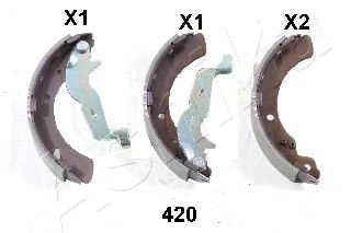 Тормозные колодки барабанные ASHIKA 55-04-420