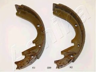 Тормозные колодки барабанные ASHIKA 55-05-509