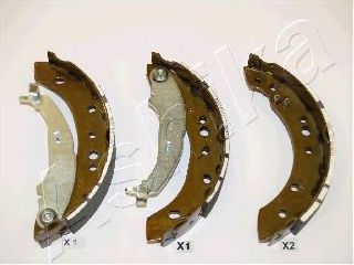 Тормозные колодки барабанные ASHIKA 55-05-511