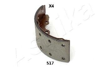 Тормозные колодки барабанные ASHIKA 55-05-517