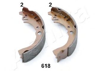 Тормозные колодки барабанные ASHIKA 55-06-618