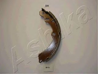 Тормозные колодки барабанные ASHIKA 55-08-812