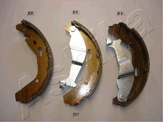 Тормозные колодки барабанные ASHIKA 55-08-821