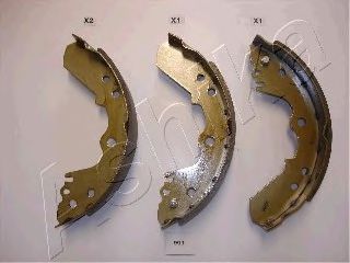 Тормозные колодки барабанные ASHIKA 55-09-991