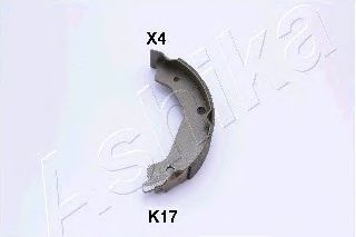 Тормозные колодки барабанные ASHIKA 55-0K-K17