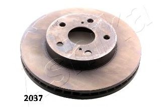 Тормозной диск ASHIKA 60-02-2037 Тормозной диск ASHIKA 60-02-2037