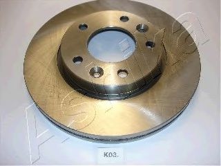 Тормозной диск ASHIKA 60-0K-003 Тормозной диск ASHIKA 60-0K-003