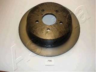 Тормозной диск ASHIKA 61-07-706 Тормозной диск ASHIKA 61-07-706