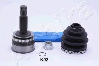 ШРУС с пыльником ASHIKA 62-0K-K03