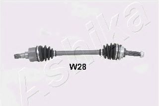 Полуось в сборе ASHIKA 62-0W-W28
