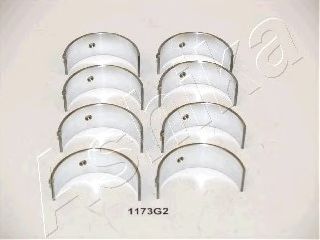 Шатунный вкладыш ASHIKA 82-1173G2