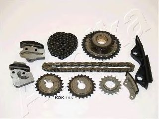 Цепь ГРМ, комплект ASHIKA KCK105