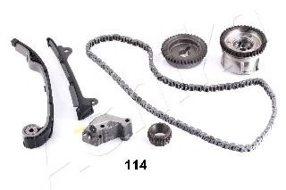 Цепь ГРМ, комплект ASHIKA KCK114