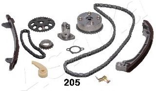 Цепь ГРМ, комплект ASHIKA KCK205V