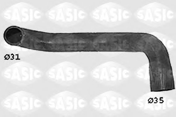 Патрубок радиатора SASIC SWH0336