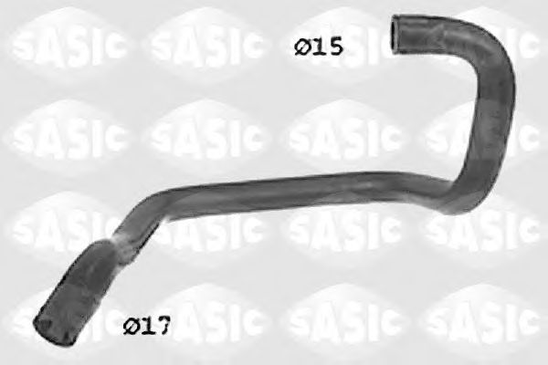 Патрубок радиатора SASIC SWH0358